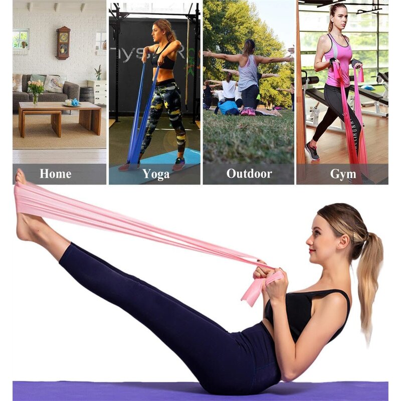 Resistance Bands Supplier - Professional Latex-Free Elastic Home Exercise Yoga Pilates