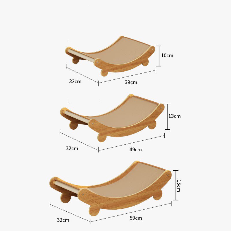 Cat Hammock Supplier - Sleeping Bed Sturdy Stand Raised Bed Lounging Perch Chair