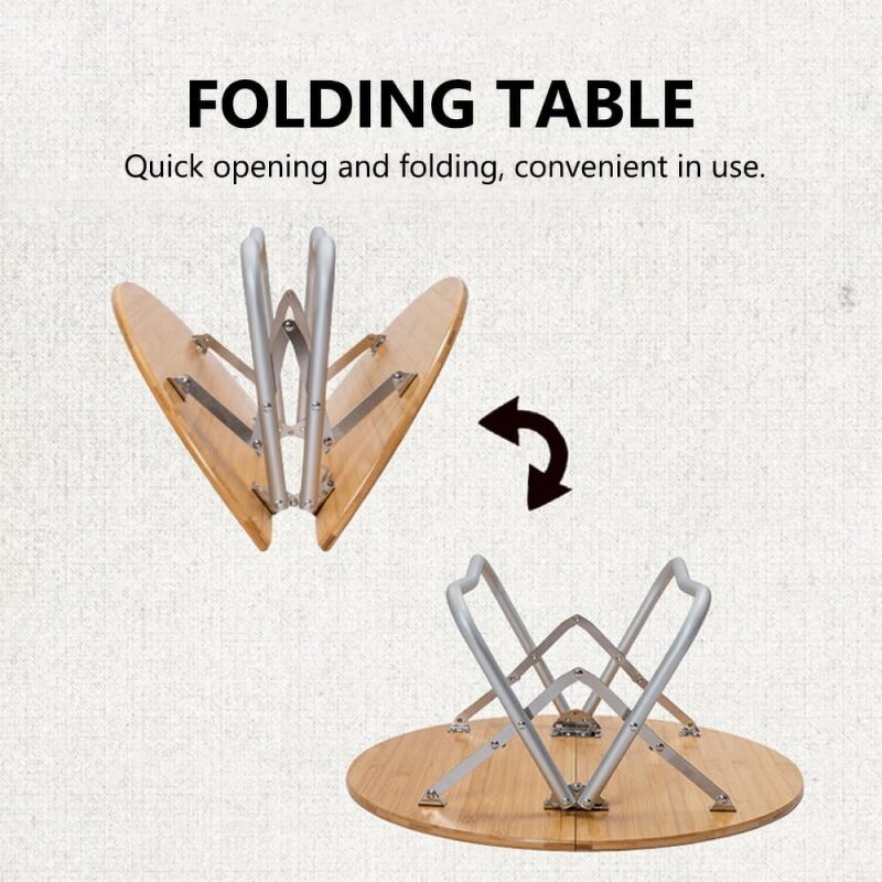 Round Camping Table Factory - Outdoor Aluminum Alloy Folding Picnic Self Driving Travel