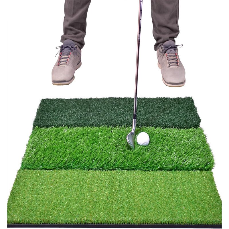 Golf Practice Mat Factory - Larger Size Indoor Outdoor Swing Chipping Foldable Heavy-Duty