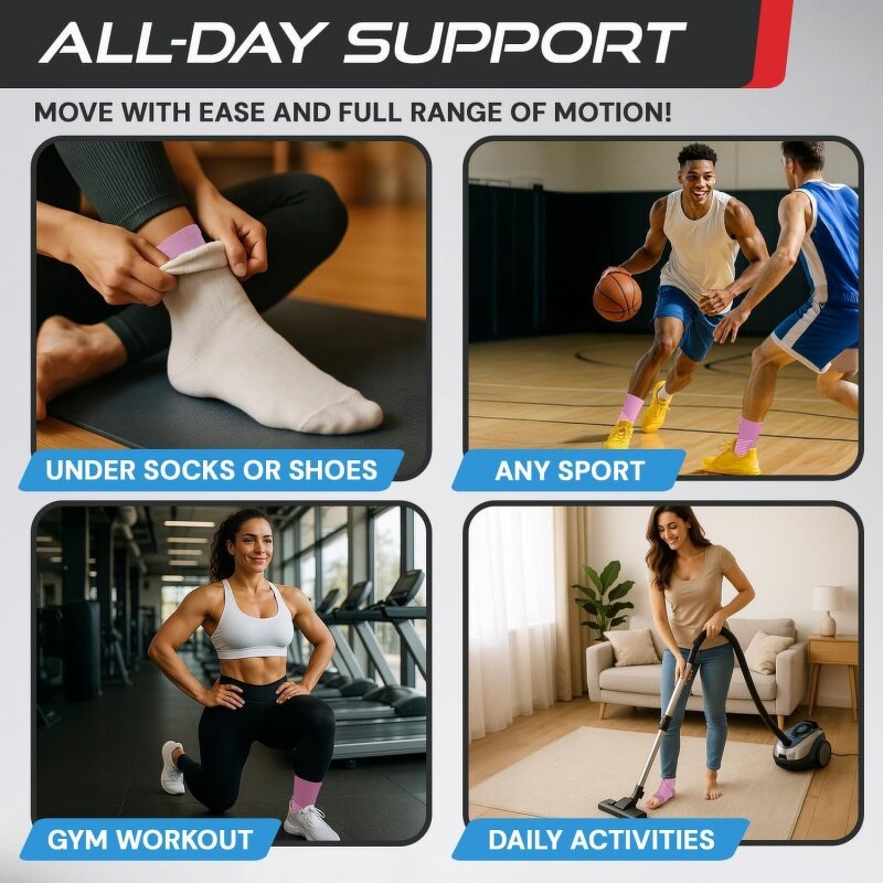 Ankle Brace Sleeve Supplier - Women Men Safety Joint Pain Relief Comprehensive Protection