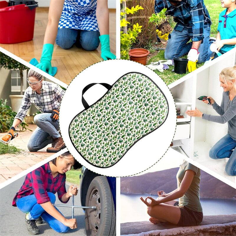 Gardening Knee Pads Supplier - Extra Thick Memory Foam Kneeling Pad Yoga Exercise