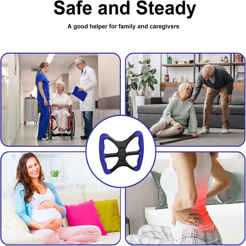 Portable Lift Aid Manufacturer - Aid-Handicap Bar with No-Slip Handles Assists