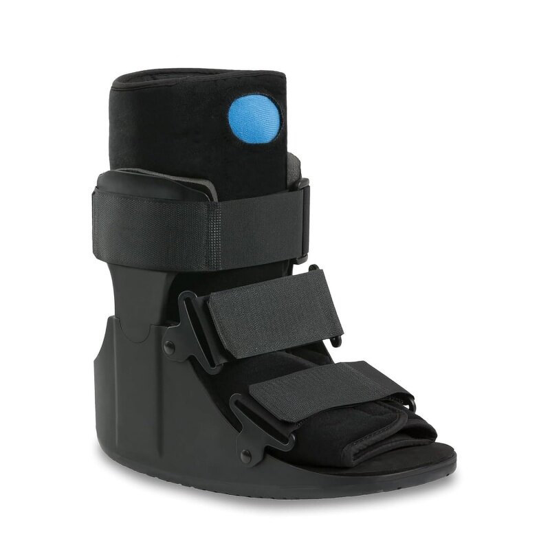 Ankle Fracture Boot Supplier - Black Compression Surgery Recovery Orthopedic Air Walker