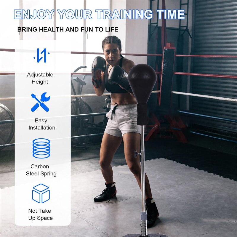 Boxing Speed Bag Factory - Adjustable Height Training Stress Relief Fitness