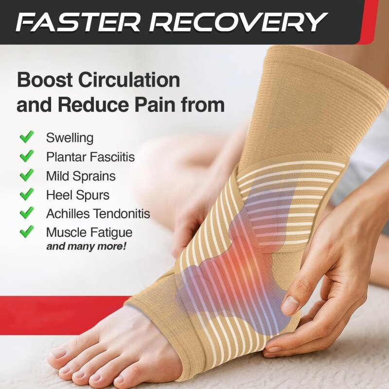 Ankle Strap Brace Manufacturer - Women Men Adjustable Non Slip Achilles Tendonitis