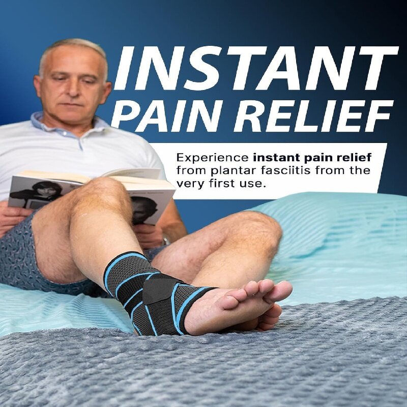 Plantar Fasciitis Socks Supplier - Women Men Anti Fatigue Compression Ankle Brace Sleeve