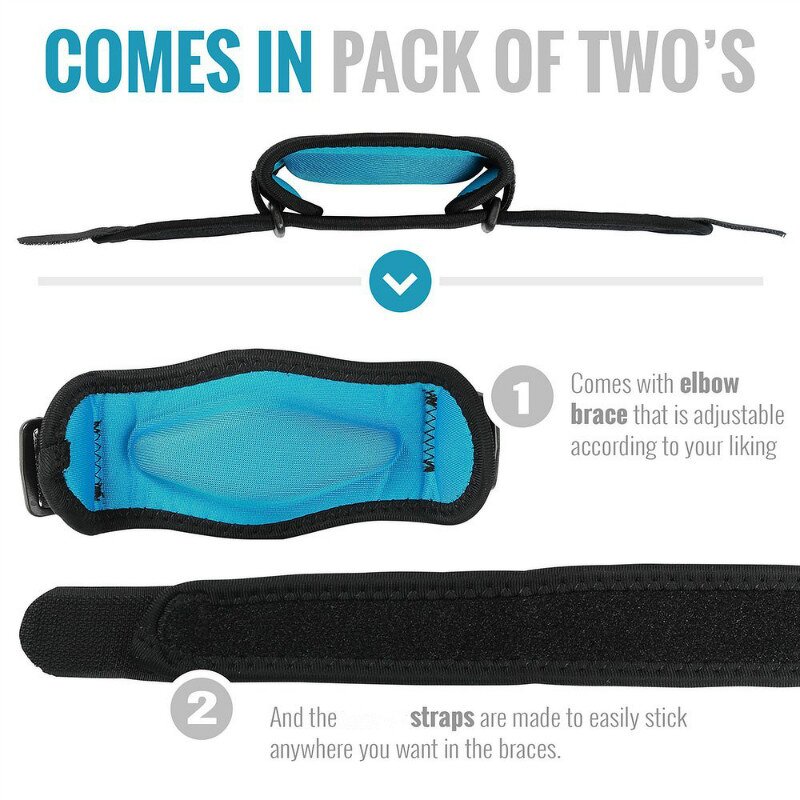 Elbow Brace Manufacturer - Tennis Golfer Elbow Pain Relief Support Brace