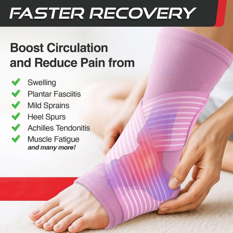 Ankle Brace Sleeve Supplier - Women Men Safety Joint Pain Relief Comprehensive Protection