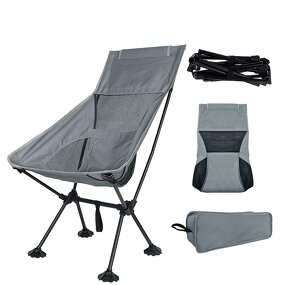 Backpacking Chair Supplier - Portable Folding Beach Camping Chair