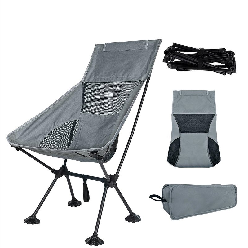 Backpacking Chair Supplier - Portable Folding Beach Camping Chair