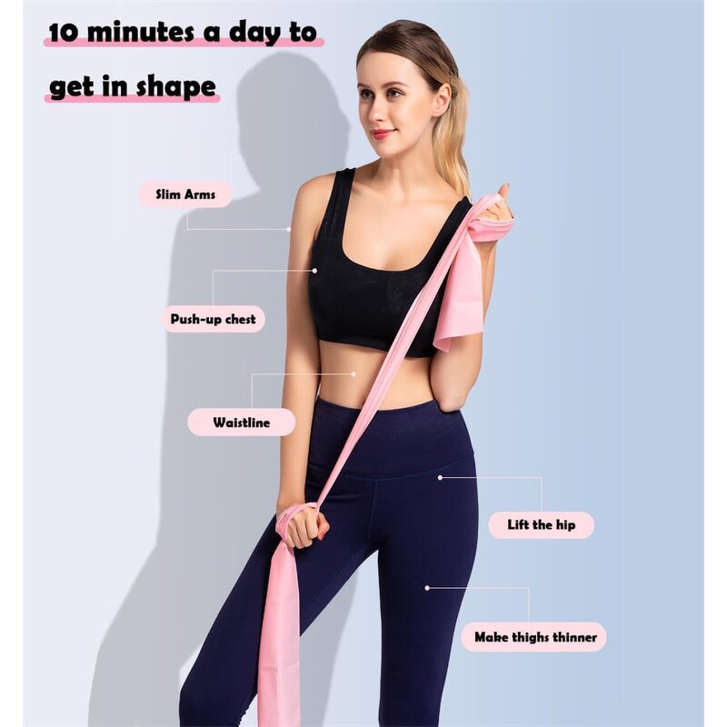 Resistance Bands Supplier - Professional Latex-Free Elastic Home Exercise Yoga Pilates