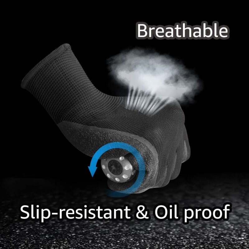 Safety Work Gloves Factory - General Multi Use Construction Warehouse Gardening 12 Pairs