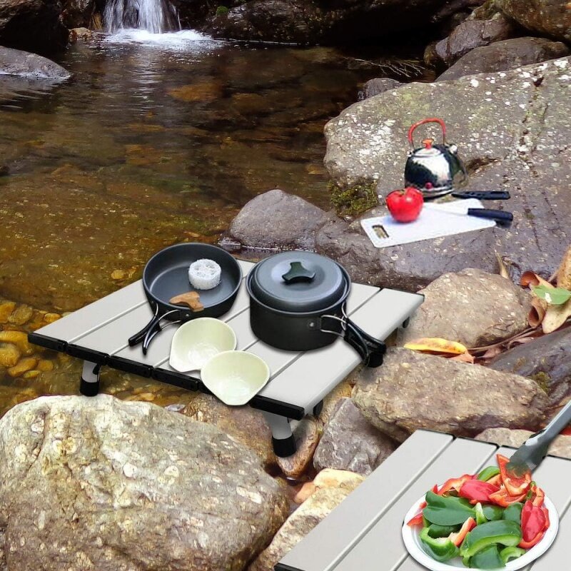 Portable Picnic Table Manufacturer - Outdoor Hiking Backpacking Fishing Small Low Aluminum