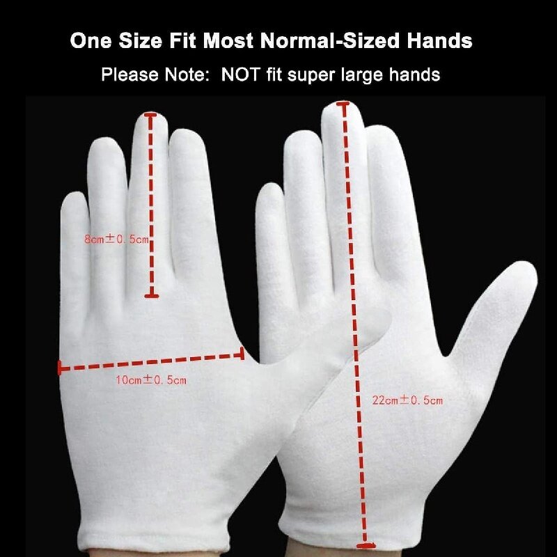Cotton Gloves Manufacturer - White Eczema Dry Hands Breathable Moisturizing Soft Stretchy