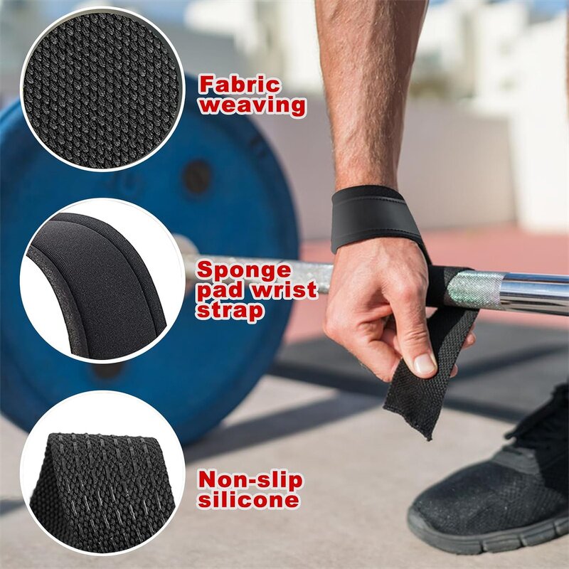 Lifting Grips Manufacturer - Extra Hand Support Gym Wrist Wraps Padded Anti-Skid