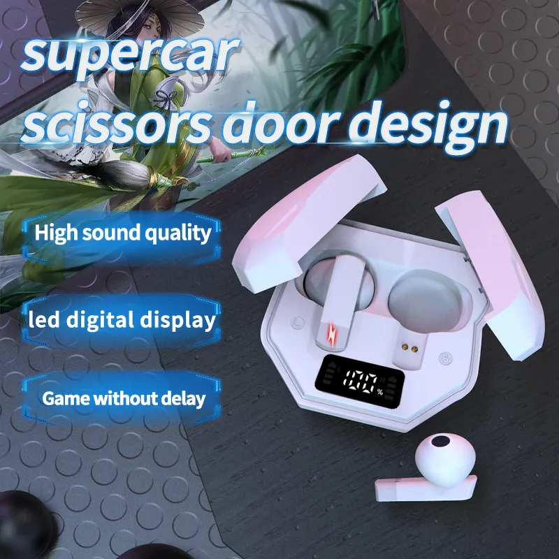 TWS Sports Earphone Manufacturer - BT5.2 Waterproof LED Wireless Earbuds