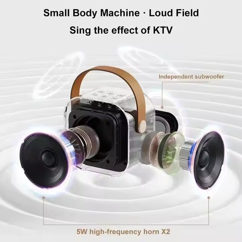 Kids Karaoke Speaker Factory - Portable KTV BT Sound Bar with Mic