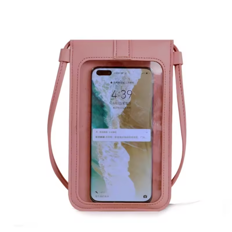 Leather Wallet Phone Case Factory - Crossbody Shoulder Bag Touch Screen