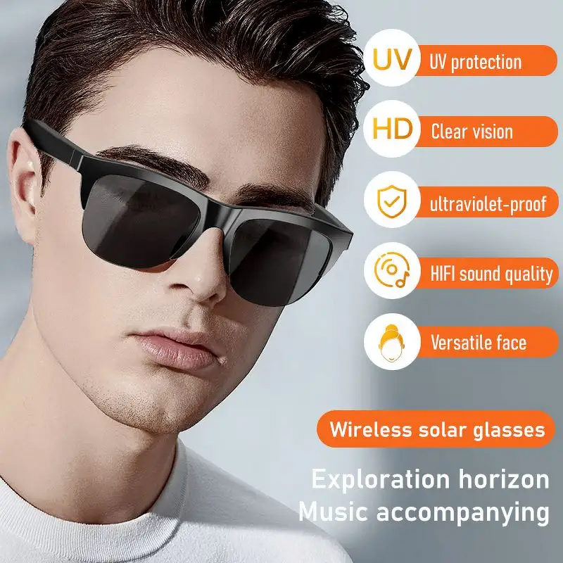 TWS Smart Sunglasses Factory - BT Open-ear Earphone with Sun Protection