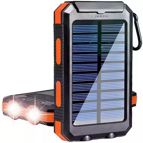 Waterproof Solar Power Bank Factory - 10000mAh Dual USB Polymer Battery