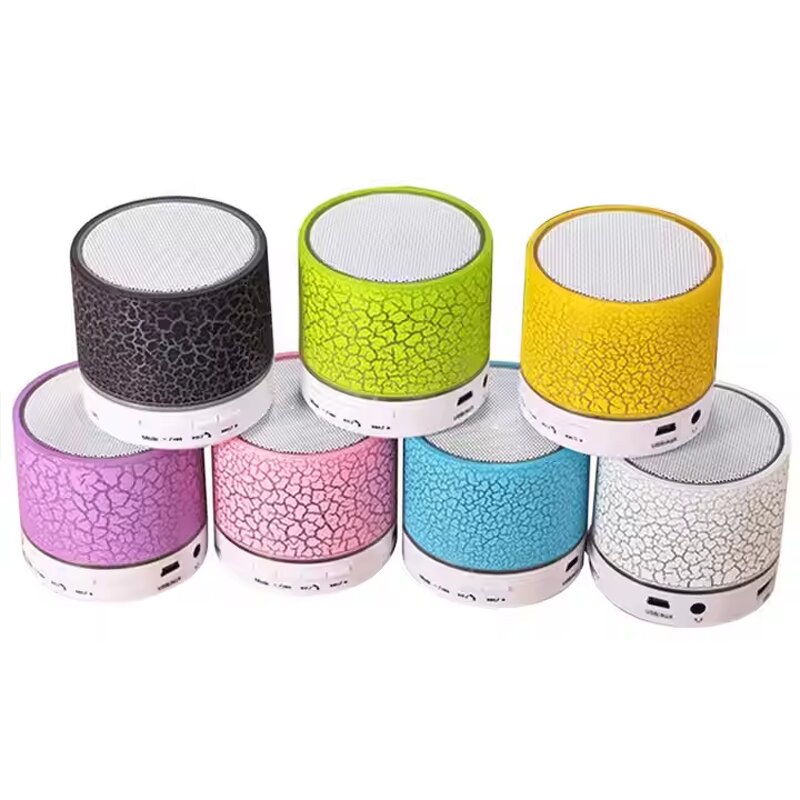 Portable Wireless Speaker Supplier - Mini USB LED Sound Box with Microphone