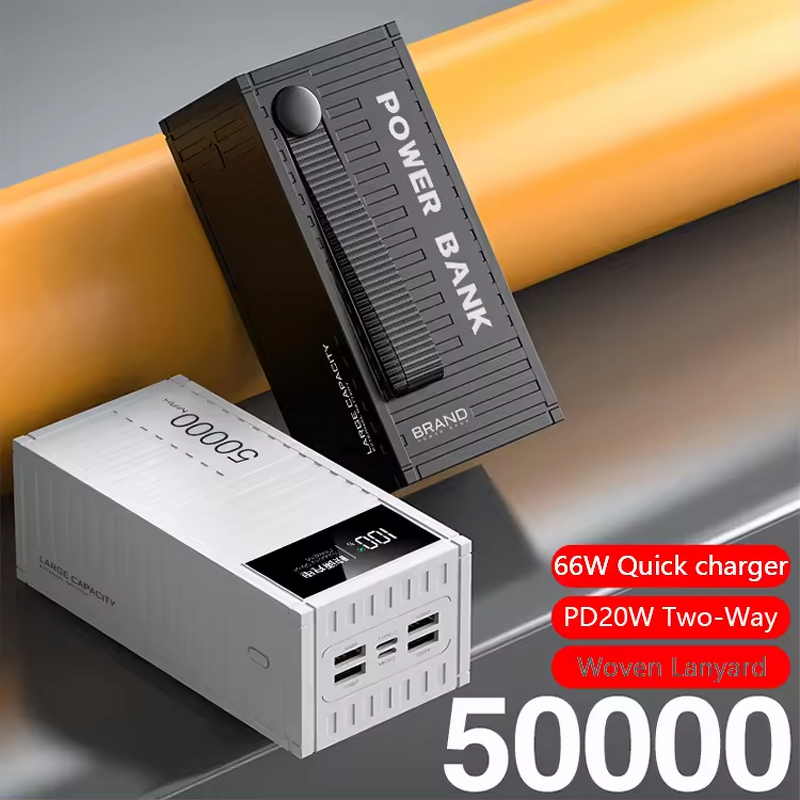 Portable Power Bank Factory - 20000mAh LED Mobile Charger OEM LOGO