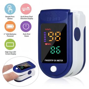 Fingertip Pulse Oximeter Factory - LED LCD Display Blood Oxygen Monitor