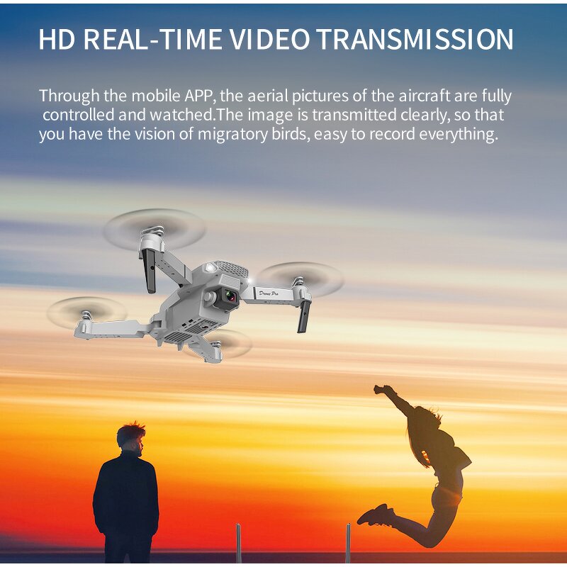Professional Drone Supplier - Brushless Motor 4K Dual Camera Avoidance