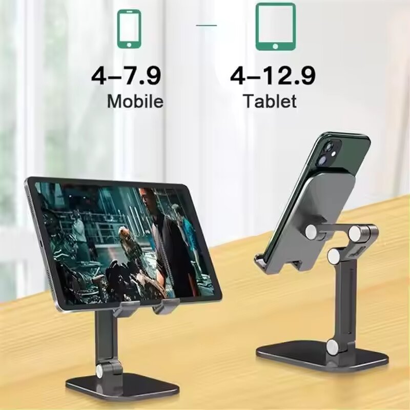 Adjustable Desktop Stand Factory - Foldable Stabilizer Cradle for iPad