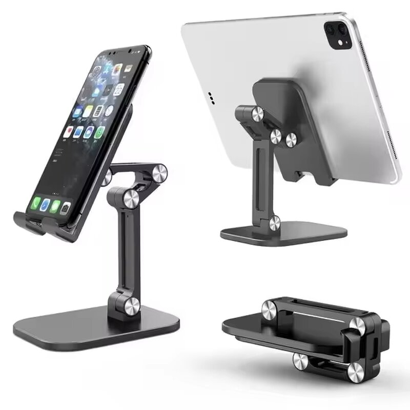 Adjustable Desktop Stand Factory - Foldable Stabilizer Cradle for iPad