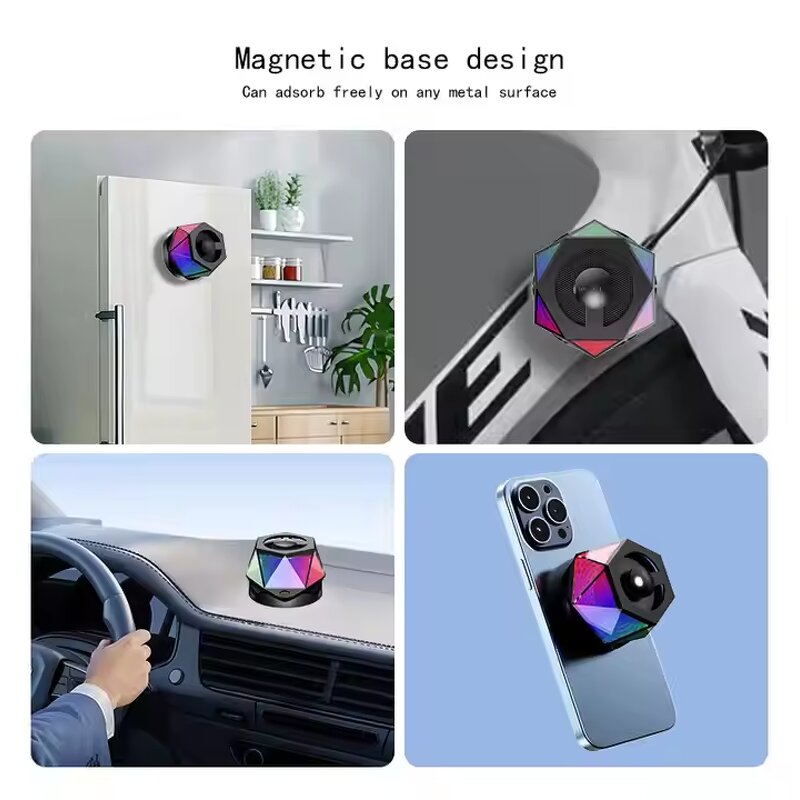 Portable TWS Speaker Manufacturer - RGB LED Light Stereo Sound Box