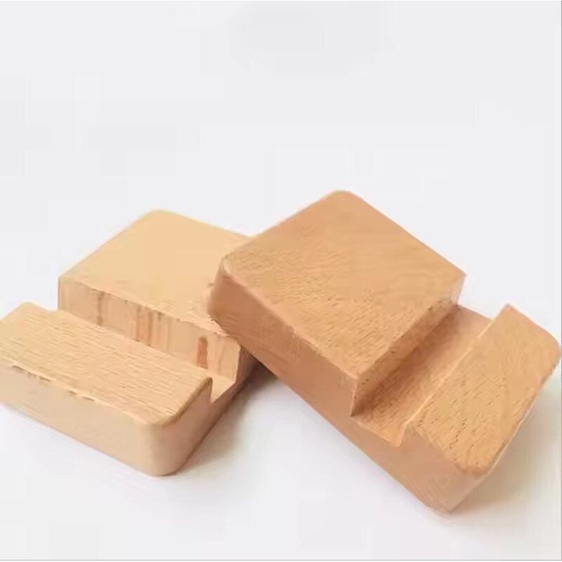 Wood Smartphone Holder Manufacturer - Natural Desktop Mobile Phone Stand