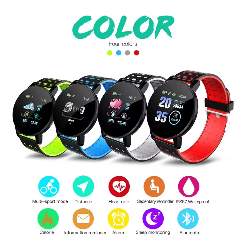 Outdoor Smart Watch Factory - IP68 Waterproof Sports Steel Mesh Men