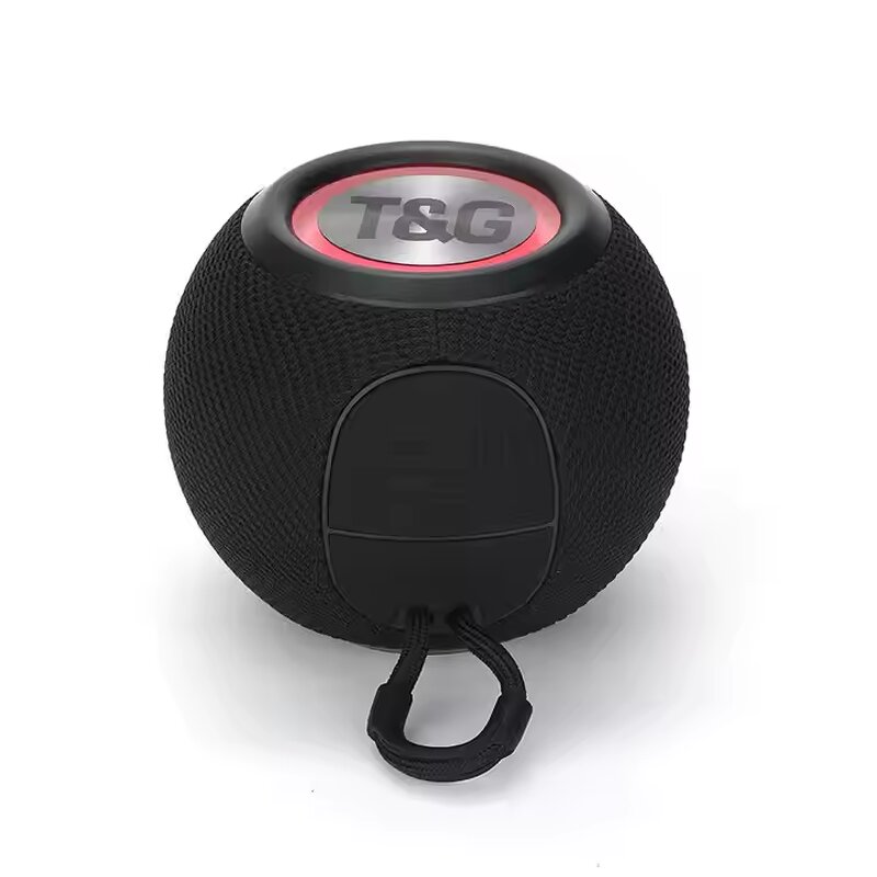Portable BT Speaker Supplier - Mini Waterproof Fabric Bass LED Light