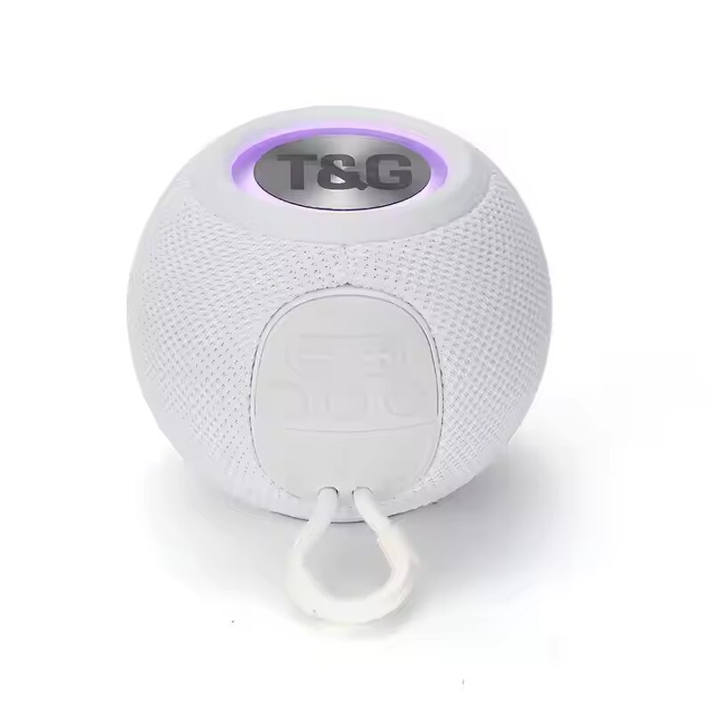 Portable BT Speaker Supplier - Mini Waterproof Fabric Bass LED Light