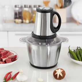 Electric Food Chopper Factory - Stainless Steel 3L Home Kitchen Meat Grinder