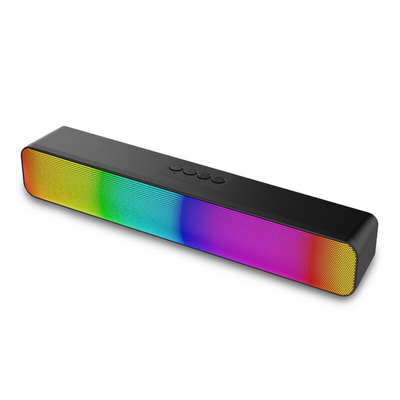 Desktop Sound Bar Factory - 10W RGB LED BT Subwoofer for Gaming