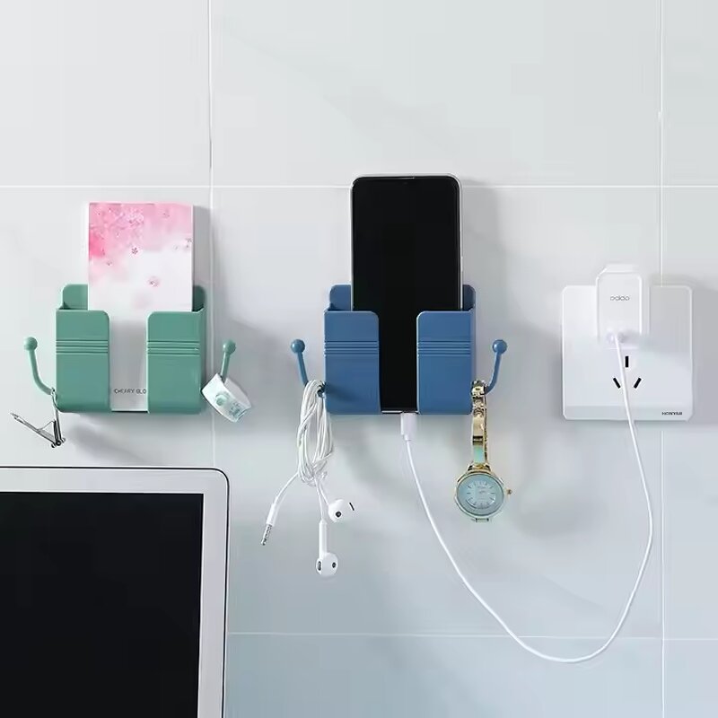 Wall-Mounted Phone Holder Factory - Self-Adhesive Waterproof Charger Stand