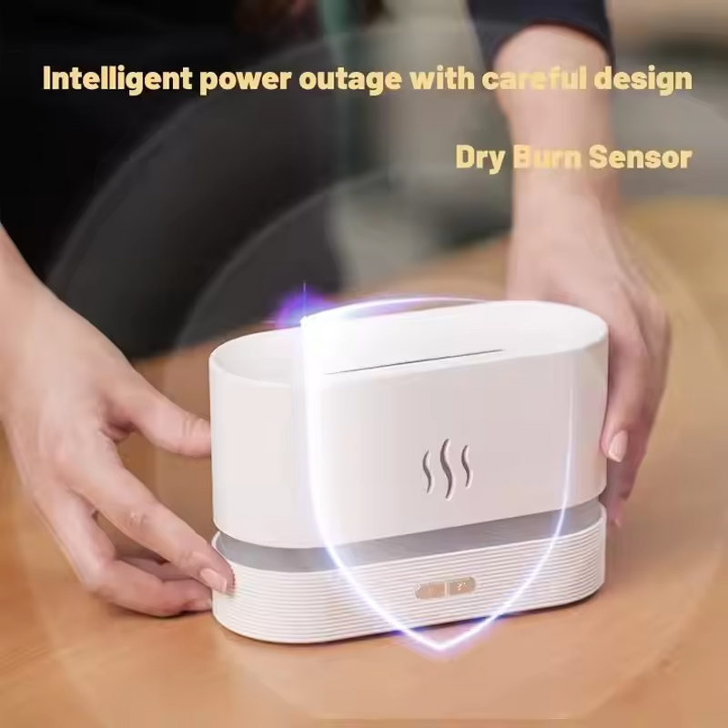 Flame Humidifier Factory - USB Ultrasonic Essential Oil Aroma Diffuser Lamp