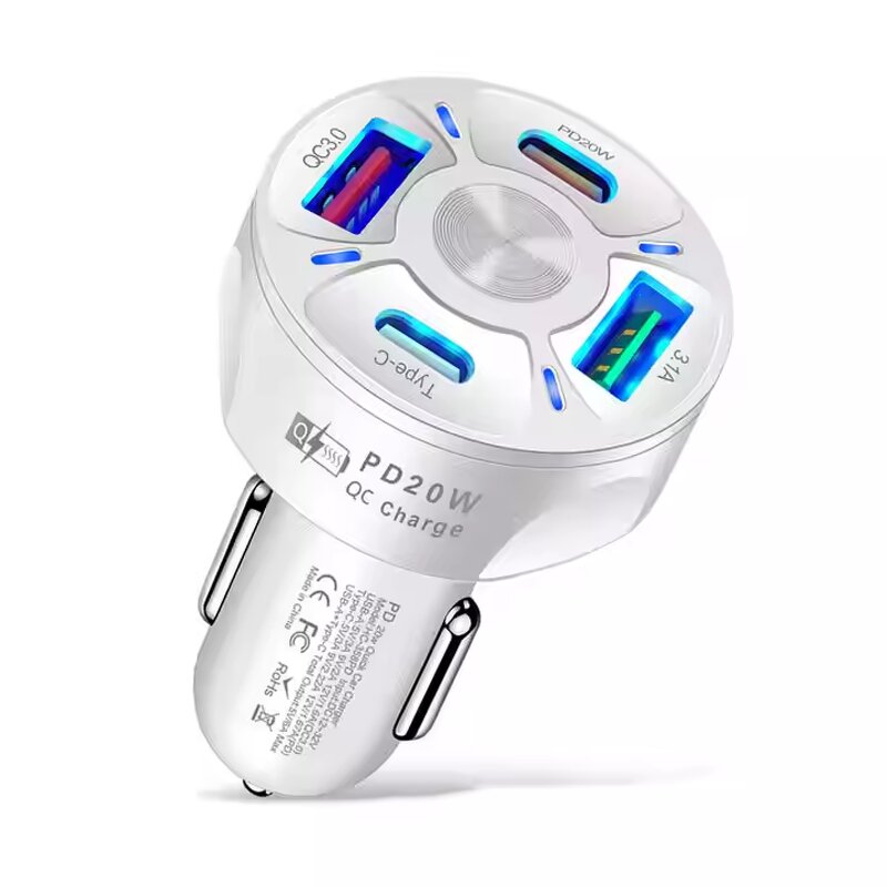 Car Charger Supplier - 18w Mini USB Quick Type C PD Dual Port