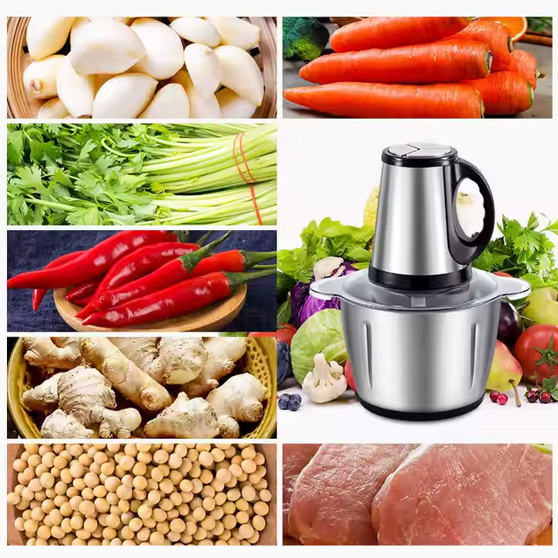 Multifunction Blender Factory - 6L 300W High-Speed Electric Chopper