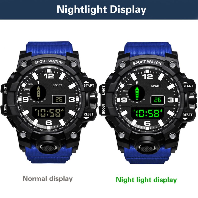 LED Sports Watch Factory - Digital Fashion Casual Silicone Band