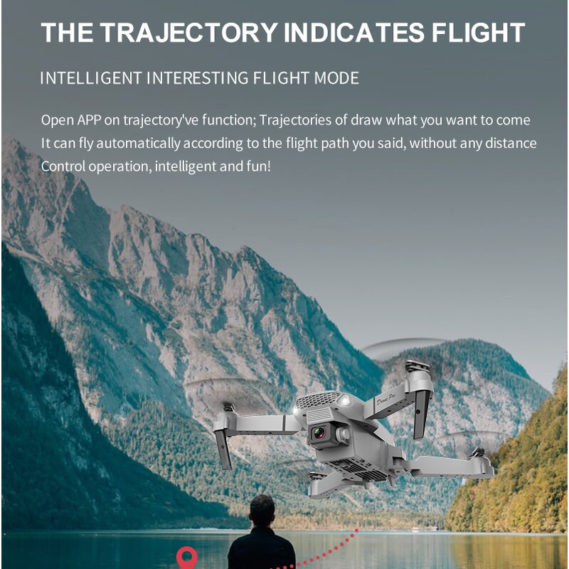 Professional Drone Supplier - Brushless Motor 4K Dual Camera Avoidance