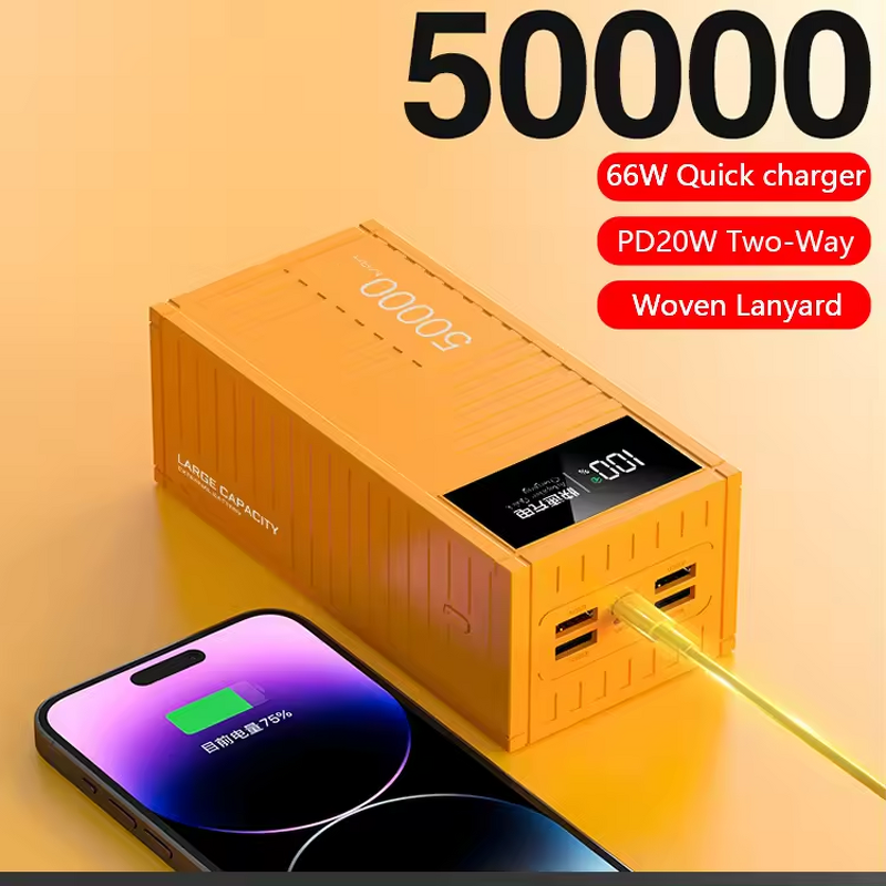 Portable Power Bank Factory - 20000mAh LED Mobile Charger OEM LOGO