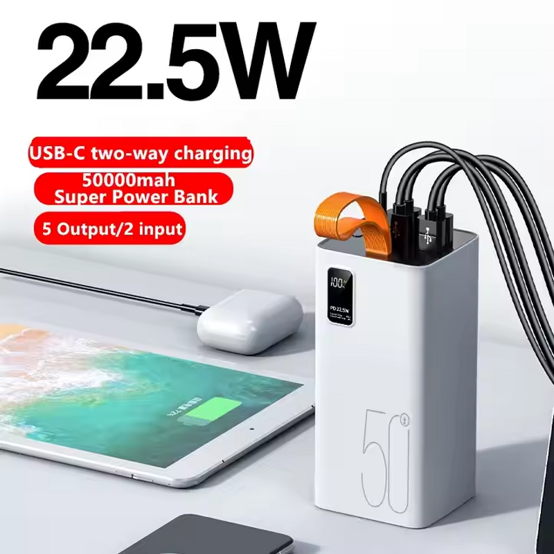 Portable Power Bank Factory - 100W PD 20000mAh Dual USB Fast Charging
