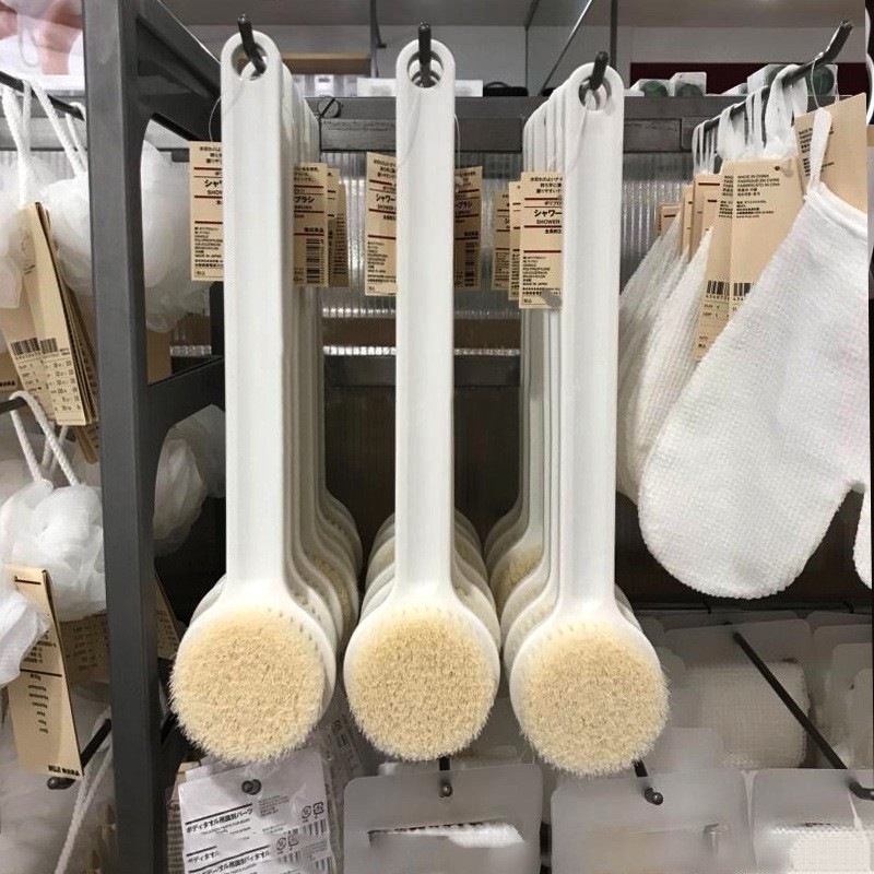 Back Cleaning Brush Factory - Long-Handle Sisal Hair Exfoliating