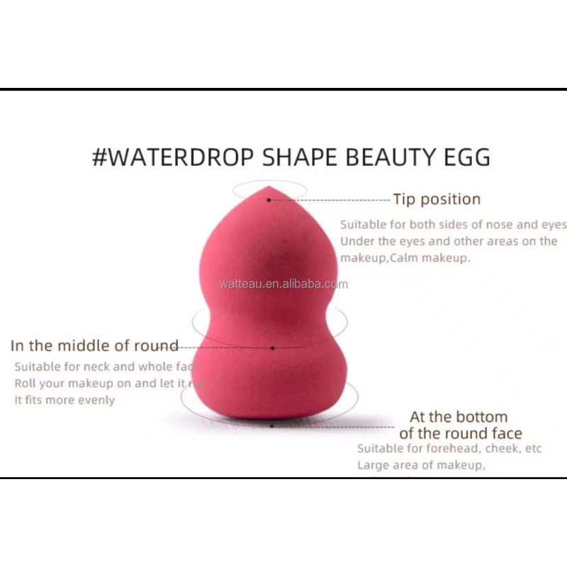 Beauty Sponge Manufacturer - Custom Logo Vegan Black Makeup