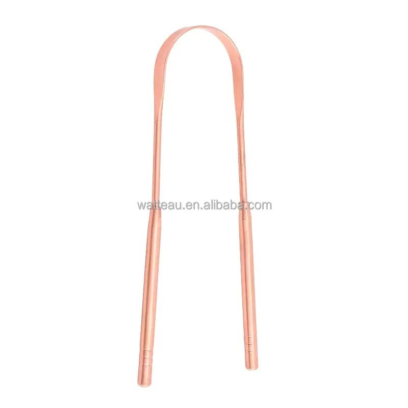 Tongue Scraper Factory - Wholesale 100% Pure Copper U-Shaped