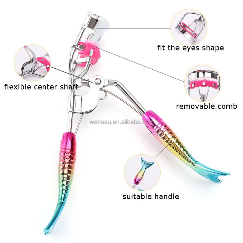 Eyelash Curler Manufacturer - Custom Mermaid Handle Premium